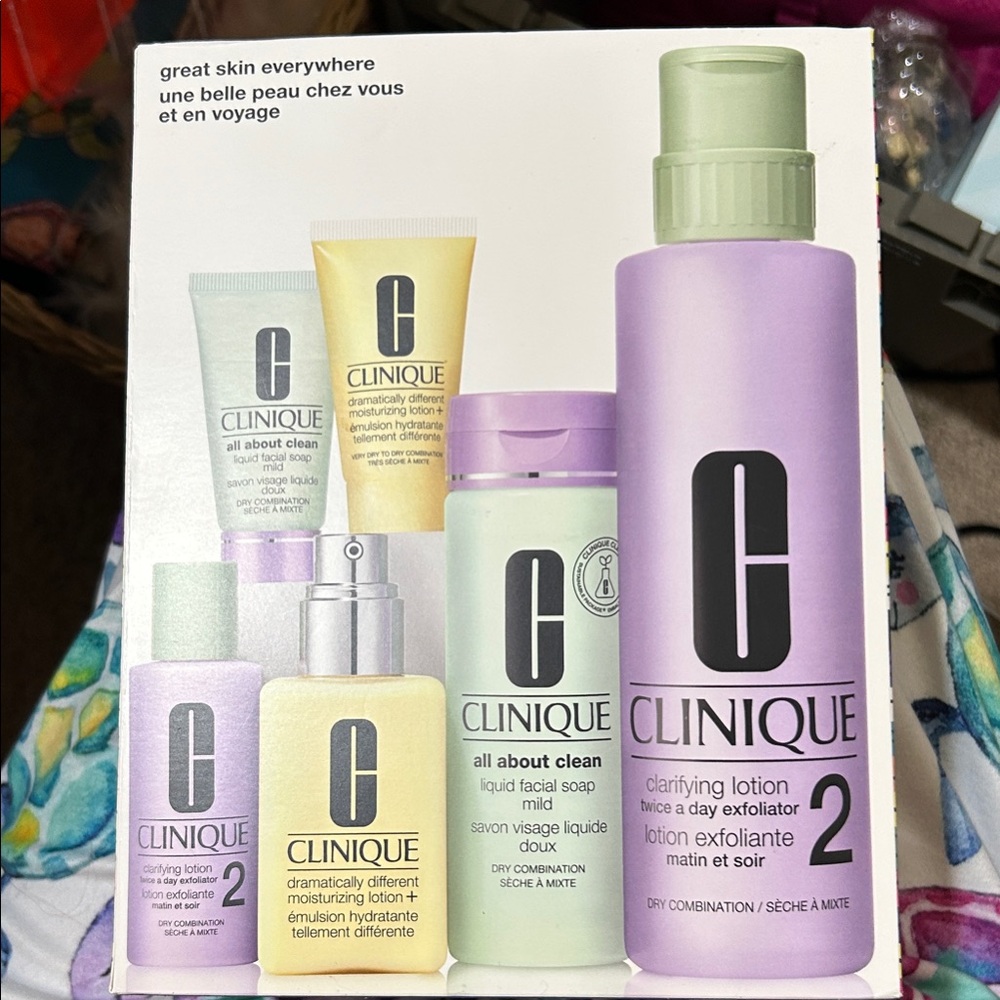 Clinique Skincare “All About Clean” Boxed Set.